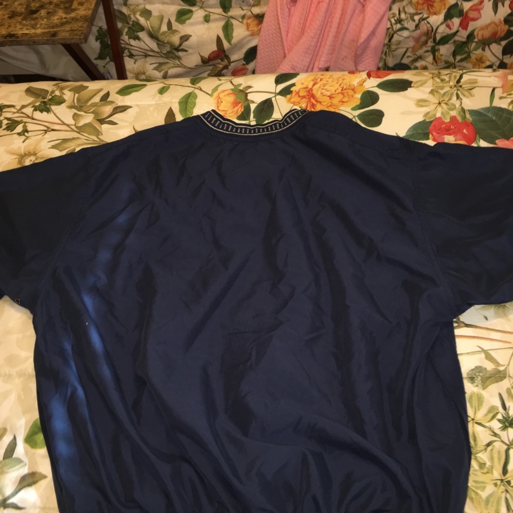 Navy blue crew neck
